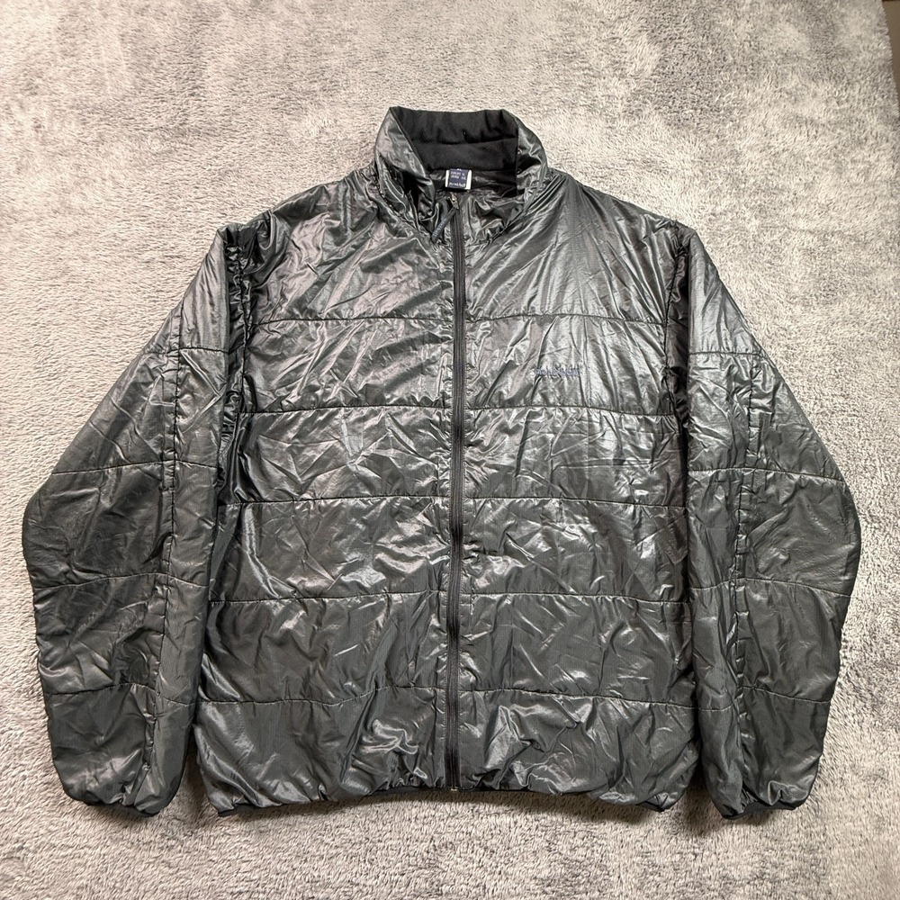 Montbell Ultra Lightweight Packable Puffer Jacket Nylon Gray Men's XL